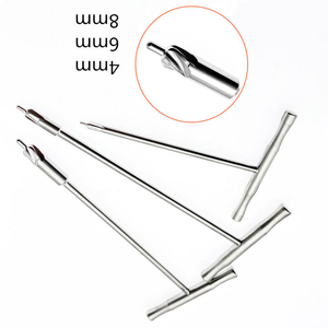 Foret manuel à fraiser les os Surgiright en acier inoxydable – Instruments chirurgicaux orthopédiques vétérinaires - Product Image 2