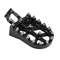 Repose-pieds de moto JFG pour Surron Ultra Bee, plateforme large en aluminium 6061, antidérapants, remplacement tout-terrain