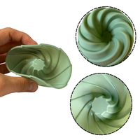 Ensemble de moules à cupcakes en silicone de qualité alimentaire, 1 pièce, jetables, sans BPA, compatibles lave-vaisselle, écologiques, couleur/logo personnalisable