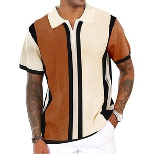 Camisetas OEM para hombre, polos casuales con logo personalizado, 100% algodón, teñido rápido, camisetas de manga corta, subidas por Dress Sports - Product Image 1