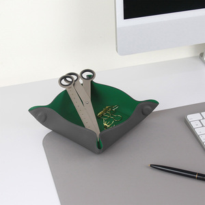 Fenice khay vuông nam châm neodium khay đựng đồ gấp 120*120*45mm Khay Để Bàn màu hai tông màu cho trang sức bàn phòng khách - Product Image 3