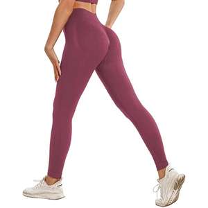 Mallas de gimnasio para mujer de todos los colores sólidos Ropa deportiva de algodón de alta calidad Disponible en todos los tamaños para ejercicio de invierno Hecho para mujer - Product Image 5