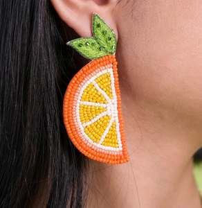 Boucles d'oreilles en perles, miroir et gouttes de verre, brodées à la main, bijoux de fête pour femmes au meilleur prix - Product Image 3