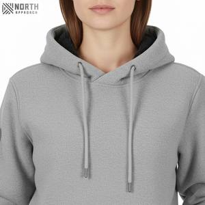 Sudadera con Capucha para Hombre, Informal, de Invierno, Cómoda, con Forro Polar de Algodón, Personalizable, Bordado al por Mayor, Reversible - Product Image 4