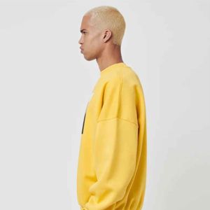 Pull de haute qualité personnalisé OEM pour hommes lavés tricoté épais col rond pull à manches longues pulls en tricot surdimensionnés - Product Image 4