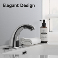 Robinet à capteur automatique AIKE AK7500, robinet à eau activé par capteur avec bec pivotant pour usage commercial