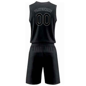 Nuevo uniforme de baloncesto cosido para hombres, hecho a medida, antiarrugas, transpirable, uniforme de baloncesto de alta calidad para hombres con tarifa al por mayor - Product Image 4