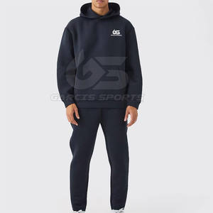 Survêtement surdimensionné pour homme Ensemble deux pièces doux et respirant pour le sport Survêtement surdimensionné pour homme Coupe décontractée - Product Image 1