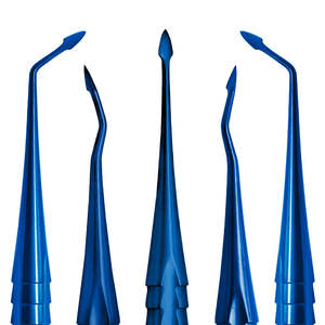 Kit de Dique Dental de Caucho Integral de Alta Calidad, 4 Piezas, Instrumentos Manuales de Acero Inoxidable, Certificado de Seguridad MOL, 2 Años de Garantía - Product Image 1