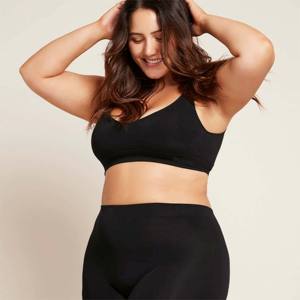 Pantalones cortos de bambú para Mujer | Ropa de verano ecológica, suave y transpirable con cintura elástica cómoda - Product Image 2