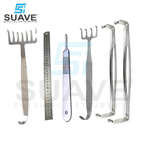 SUAVE SURGICAL INSTRUM Juego de Instrumentos de Cirugía Plástica, Instrumentos Quirúrgicos de Apendicectomía de Buena Calidad, 22 Piezas - Product Image 5