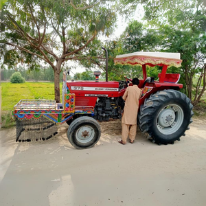 Potencie sus esfuerzos agrícolas con el tractor Massey Ferguson MF 375 con 75HP de potencia y precisión confiables - Product Image 3