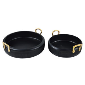 2025 Look classique couleur noire Urli fait à la main vente chaude articles de mariage à la maison pour une utilisation polyvalente logo et Design personnalisés - Product Image 1