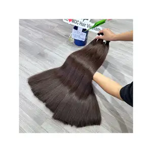 Raw Russian Bulk Hair Extensions High Quality Vietnamese Raw Hair Wholesale Price Only In M.O.C Hair Vietnam SDD vip