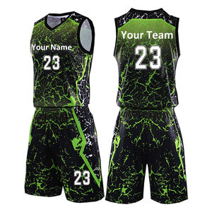 2026 New Custom Logo Basketball Uniforms Factory Wholesale Plus Size <b>Designed</b> by <b>Manufacturer</b> Printed Sportswear for Team - Product Image 1