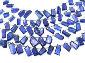 Cuentas de Gemas Naturales de Cianita Azul Facetada de Forma Elegante, Alta Calidad, 7 Pulgadas, Varios Tamaños, Cuentas para Hacer Joyas - Product Image 4