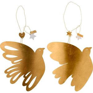 Modern Handmade Wrought Iron High Quality Christmas Hanging Ornament Custom Design Christmas Tree Holiday Decoration - Product Image 6