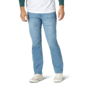 Haute qualité hommes droit affaires décontracté Stretch jean taille moyenne salopette Style léger lavage grande taille en gros fabriqué au Pakistan - Product Image 2