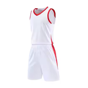 Uniforme de basket-ball par sublimation fait sur commande au Pakistan conception personnalisée à manches courtes uniforme de basket-ball pour hommes 2025 - Product Image 5