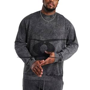 Vente en Gros Concevez Votre Propre Sweat et Pantalon de Survêtement Lavé à l'Acide Survêtement Polaire Personnalisé pour Hommes - Product Image 1