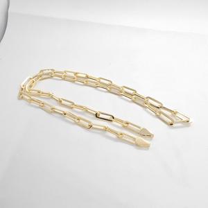 Collar de Eslabones Cubanos de Plata de Ley Chapado en Oro de 14K, Estilo Clásico, el Más Vendido, para Hombre, Unisex, de Alta Calidad, para Bodas y Fiestas - Product Image 3