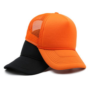 Casquettes de golf snapback en maille à 6 panneaux avec logo personnalisé de haute qualité, unisexe, ajustées, imperméables, 100 % coton, style trucker - Product Image 1