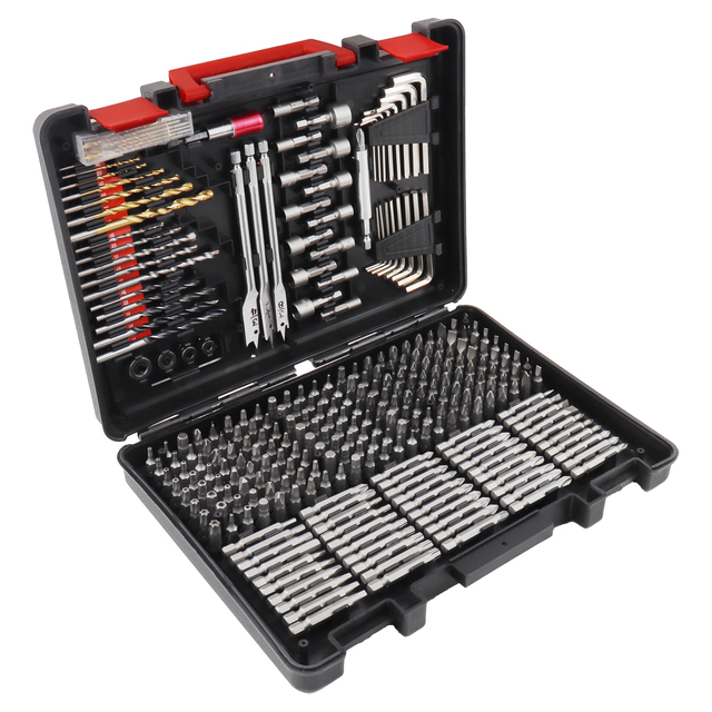 Multifunction 318Pcs Drill Bit Set Wood Metal Power Tools Kit Electric Drill Hard Case Packaging 1 Set OEM Customizable