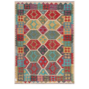 Tapis Kilim Maimana Afghanistan 198 X 147 cm Tapis et ensembles - Product Image 1
