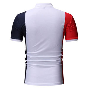 เสื้อโปโลสำหรับผู้ชายขนาด190กรัมเสื้อโปโลแขนสั้นปักลายเสื้อโปโลถักตามสั่ง - Product Image 3