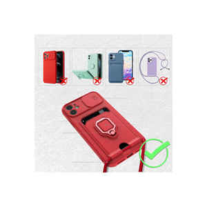 Coque en silicone liquide premium Netzy SAFA Pelit Series pour iPhone 11 Rouge Housse de protection pour téléphone portable élégante Promax 14 Plus - Product Image 4