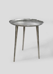 Meilleure qualité en aluminium Table d'appoint en métal argenté Table basse pour restaurant Décoration intérieure au prix de gros - Product Image 6