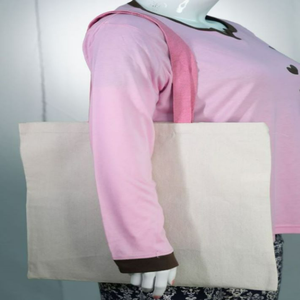 Sac fourre-tout en toile de coton écologique avec imprimé animalier, motif musical, style tendance, grande capacité, design bandoulière pour usage quotidien et voyage - Product Image 5