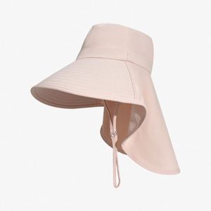 Chapeau de soleil à large bord pour femmes, châle de protection respirant pour le cou, protection UV, chapeau de pêcheur polyvalent et tendance - Product Image 6