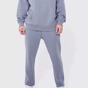 Mens Custom Winter Hooded Solid Jacket Heavy Cotton Tracksuit Casual Streetwear Hoodie <b>Jogger</b> Outfit Premium Quality - Product Image 3
