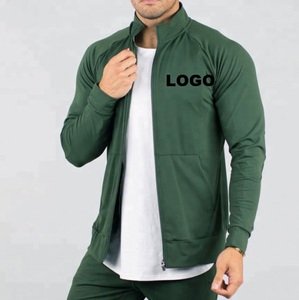Blouson aviateur d'hiver de meilleure qualité pour hommes Style décontracté avec fermeture à glissière Vente en gros de tissu teint en blanc - Product Image 1