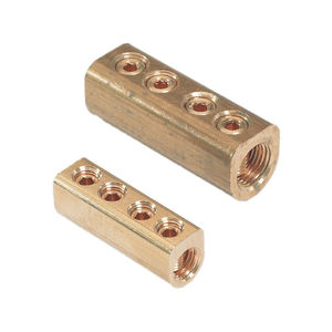 Connecteur électrique en laiton durable pour la distribution d'énergie et les installations électriques industrielles - Product Image 5