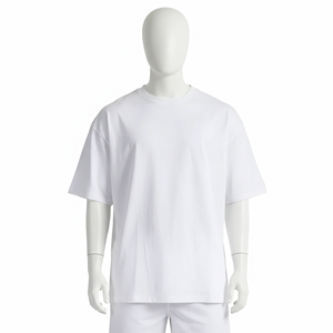 เสื้อยืดผู้ชายขายดี ทรงโอเวอร์ไซส์ สไตล์สตรีทแวร์ ผ้าฝ้าย 100% ระบายอากาศได้ดี น้ำหนักเบา ผลิตแบบถัก รับผลิตแบบ OEM - Product Image 4