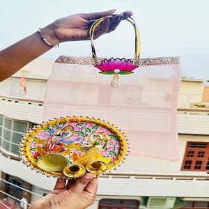 Sac artisanal et plaque à bougie pour Diwali Home Decorative Handcrafted Direct du fournisseur indien - Product Image 6