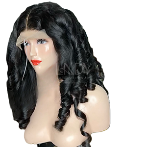 Pelucas de alta calidad para mujeres negras de 100% cabello humano vietnamita color natural hinchable - Product Image 2