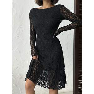 Manteau d'hiver élégant et moderne en fausse fourrure marron foncé Topshow, robes de soirée en gros - Product Image 2