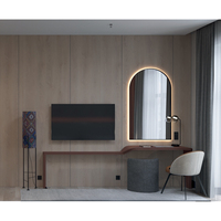 Paquete Completo de Muebles para Hotel de 5 Estrellas, Cama, Colchón, Suelo, Iluminación, Madera Ecológica y Duradera, Panel Moderno para Villa, Personalizado