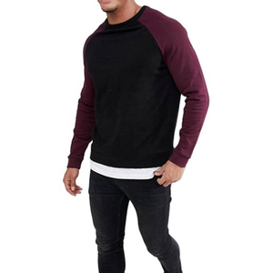 Sudaderas con capucha personalizadas de gran tamaño para hombre de cuello redondo liso de manga larga con cuello redondo de alta calidad en precio de venta completo con logotipo personalizado - Product Image 1