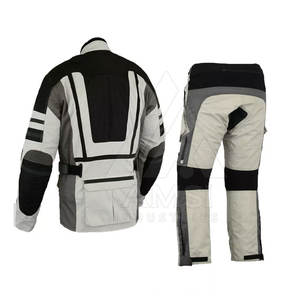 Ropa deportiva de carreras impermeable para hombre, chaqueta y pantalón para motocicleta a prueba de viento, traje textil para montar en moto - Product Image 2