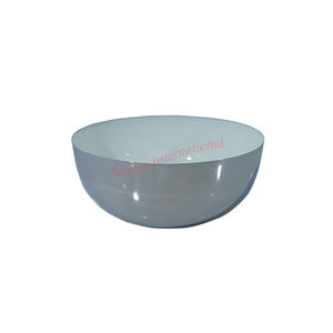 Vajilla decorativa de nácar personalizable hecha a mano, cuenco de flores de madera de alta calidad, vajilla de Metal pulido - Product Image 5