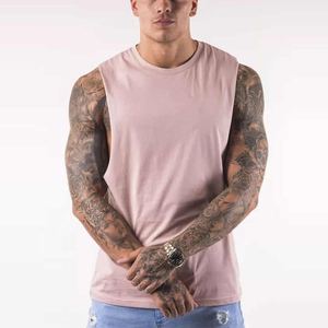 เสื้อกล้ามออกกำลังกายเล่นยิมสำหรับผู้ชายเสื้อสายสตริงเกอร์แบบลำลองสไตล์ระบายอากาศได้ดีติดโลโก้ได้ตามต้องการ - Product Image 6