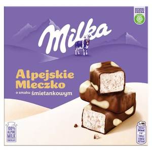 Pedido al por Mayor de Caramelos Milka Alpejskie Mleczko Ptasie, Recubiertos de Chocolate, con Sabor a Malvavisco y Vainilla - Product Image 2