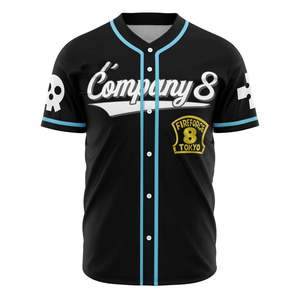 Camisetas de Béisbol Sublimadas Personalizadas al por Mayor, Transpirables, de Secado Rápido, Resistentes a la Decoloración, con Impresión Completa para Ligas - Product Image 5