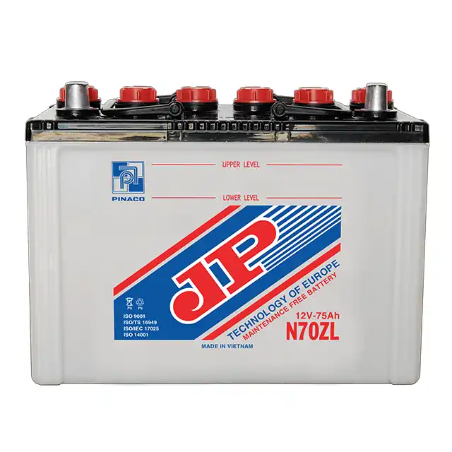N70ZL (12V 75Ah) Rechargeable Maintenance Free Lithium Ion Lifepo4 Motorcycle Battery Starter Motor Bike Car Battery