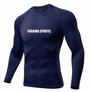 Produits à prix réduit pour hommes, chemises de protection contre les éruptions cutanées, rashguards de haute qualité imprimés pour hommes, fabriqués au Pakistan, design OEM - Product Image 4