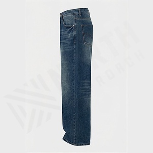 Men's Ripped Skinny Jeans 60% Cotton 28% Polyester 10% Viscose 2% Spandex Casual Custom Funky <b>Denim</b> <b>Trousers</b> Customized Color - Product Image 3